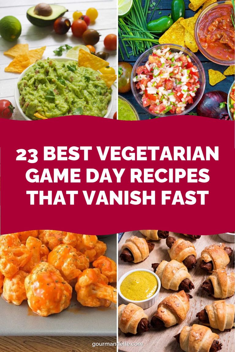 23 Best Vegetarian Game Day Recipes That Vanish Fast