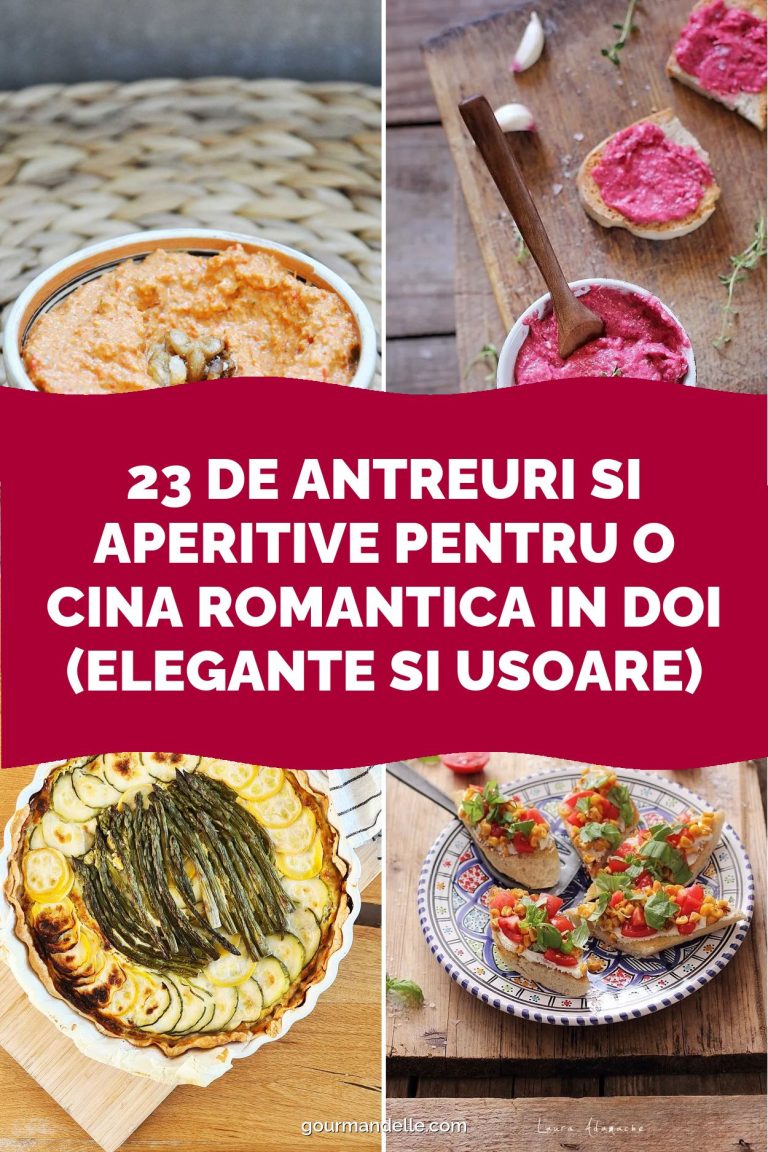 23 de antreuri si aperitive pentru o cina romantica in doi (elegante si usoare)