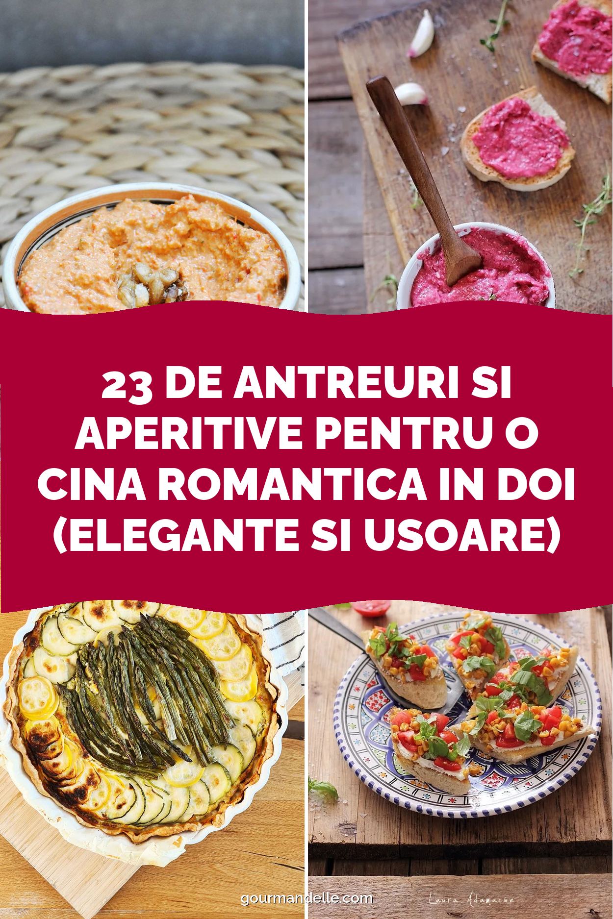 23 de antreuri si aperitive pentru o cina romantica in doi (elegante si usoare)