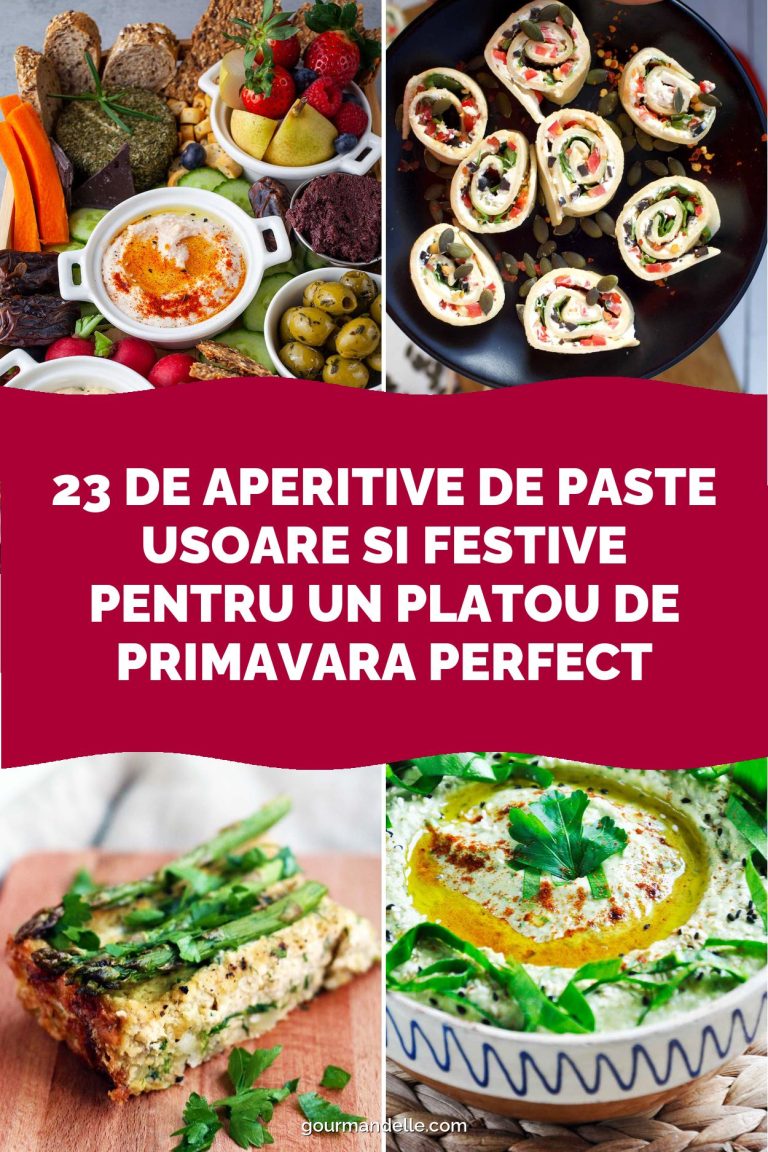 23 de Aperitive de Paste Usoare si Festive pentru un Platou de Primavara Perfect