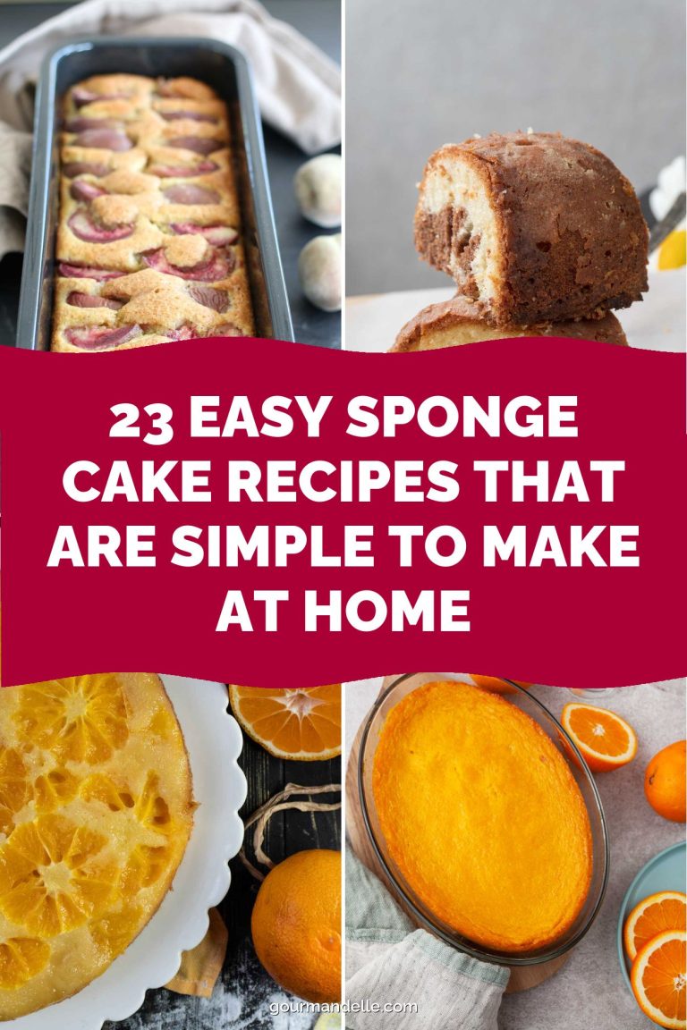 23 Easy Sponge Cake Recipes That Are Simple to Make at Home