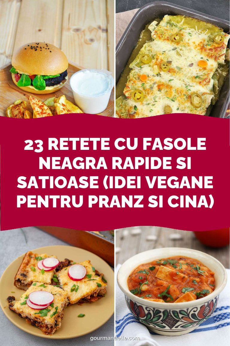 23 Retete cu Fasole Neagra Rapide si Satioase (Idei Vegane pentru Pranz si Cina)