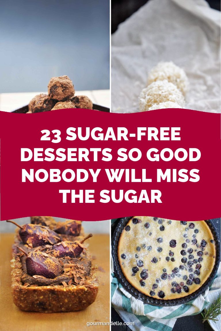 23 Sugar-Free Desserts So Good Nobody Will Miss the Sugar
