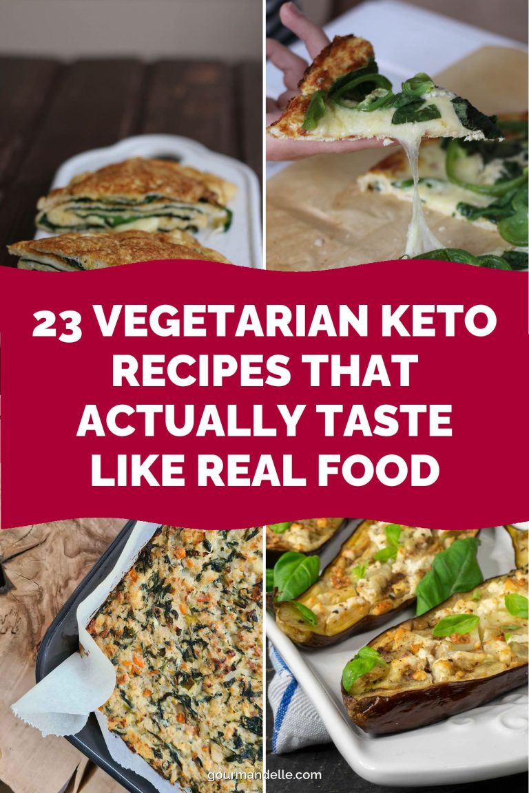 23 Vegetarian Keto Recipes That Actually Taste Like Real Food