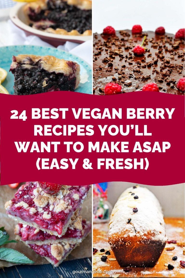 24 Best Vegan Berry Recipes You’ll Want to Make ASAP (Easy & Fresh)