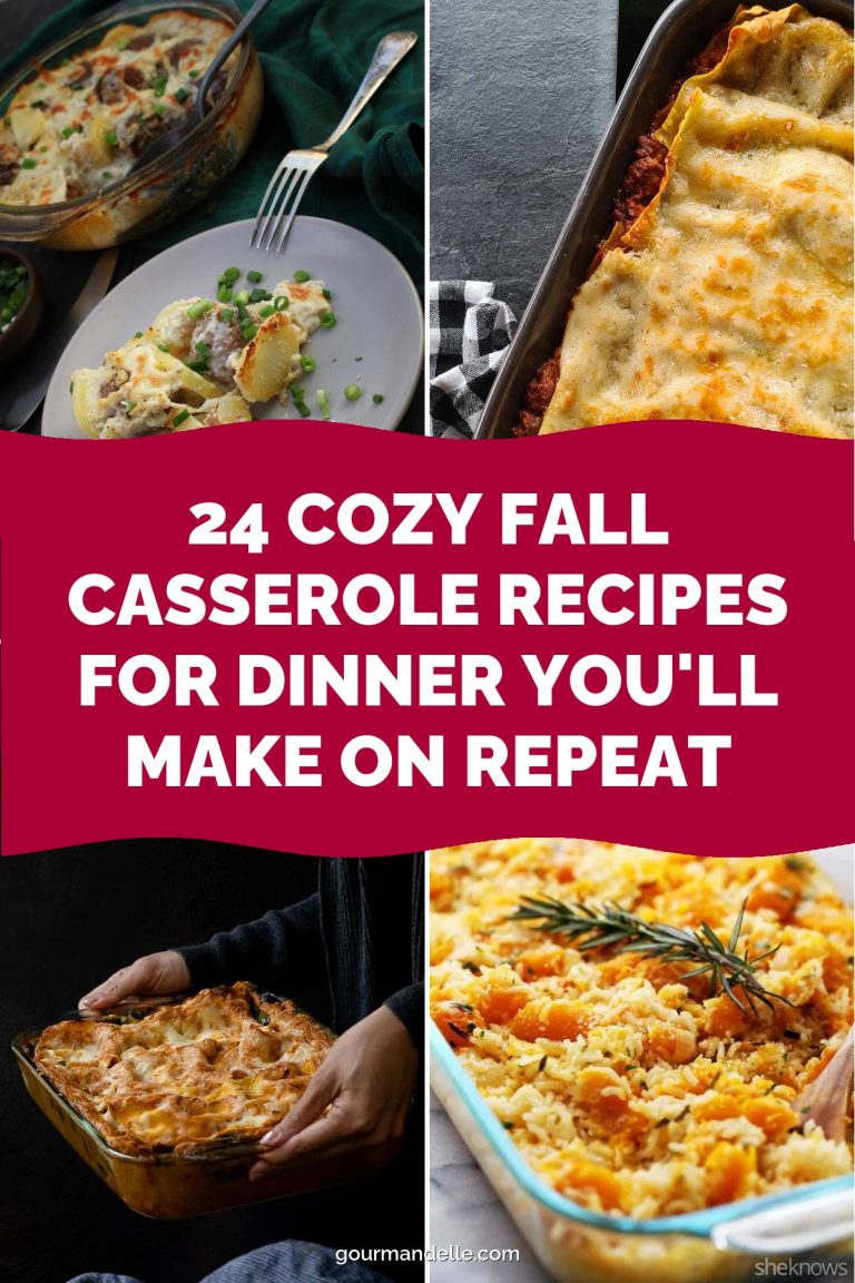 24 Cozy Fall Casserole Recipes for Dinner You'll Make on Repeat