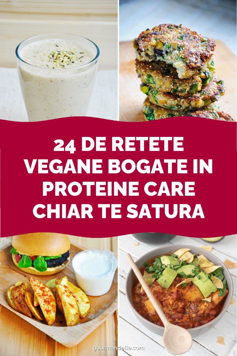 24 de retete vegane bogate in proteine care chiar te satura