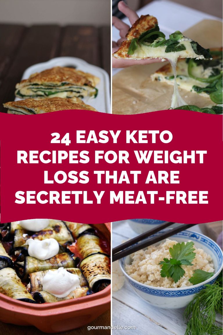 24 Easy Keto Recipes for Weight Loss That Are Secretly Meat-Free