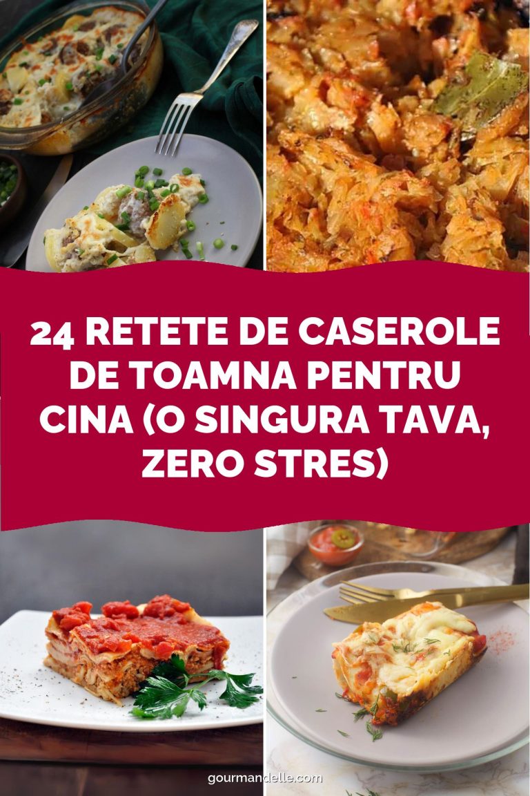 24 Retete de caserole de toamna pentru cina (o singura tava, zero stres)