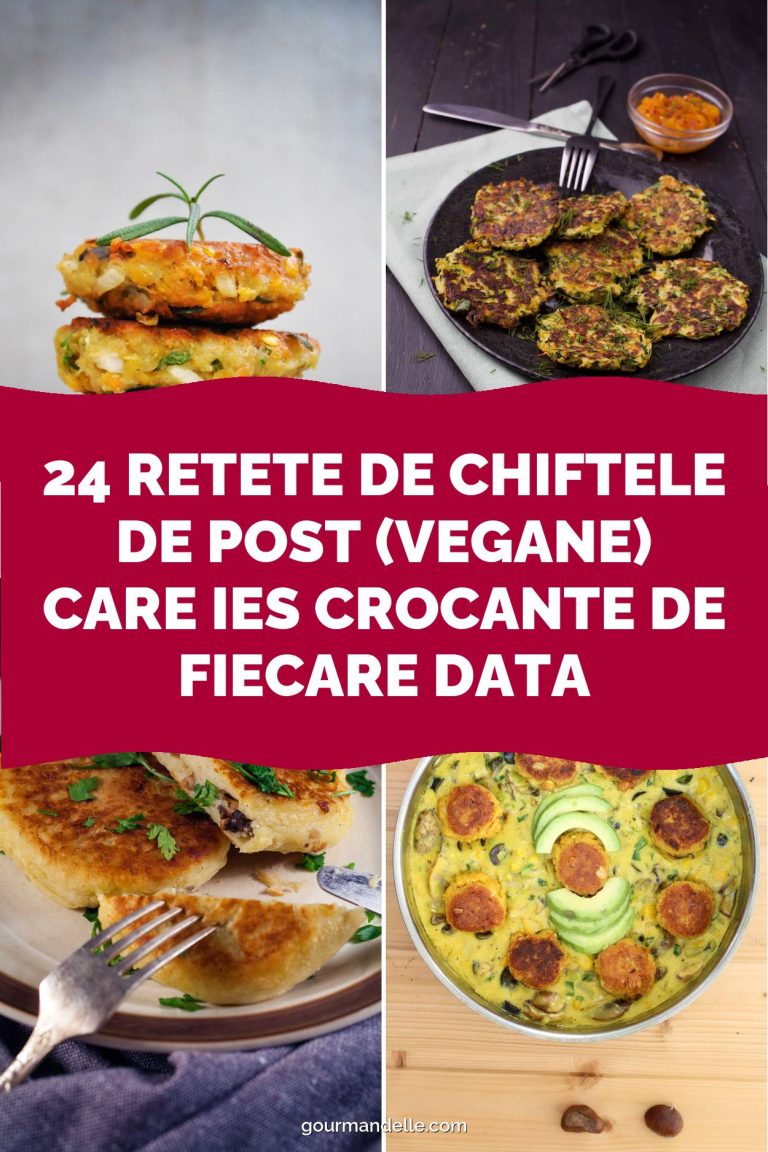 24 Retete de Chiftele de Post (Vegane) Care Ies Crocante de Fiecare Data