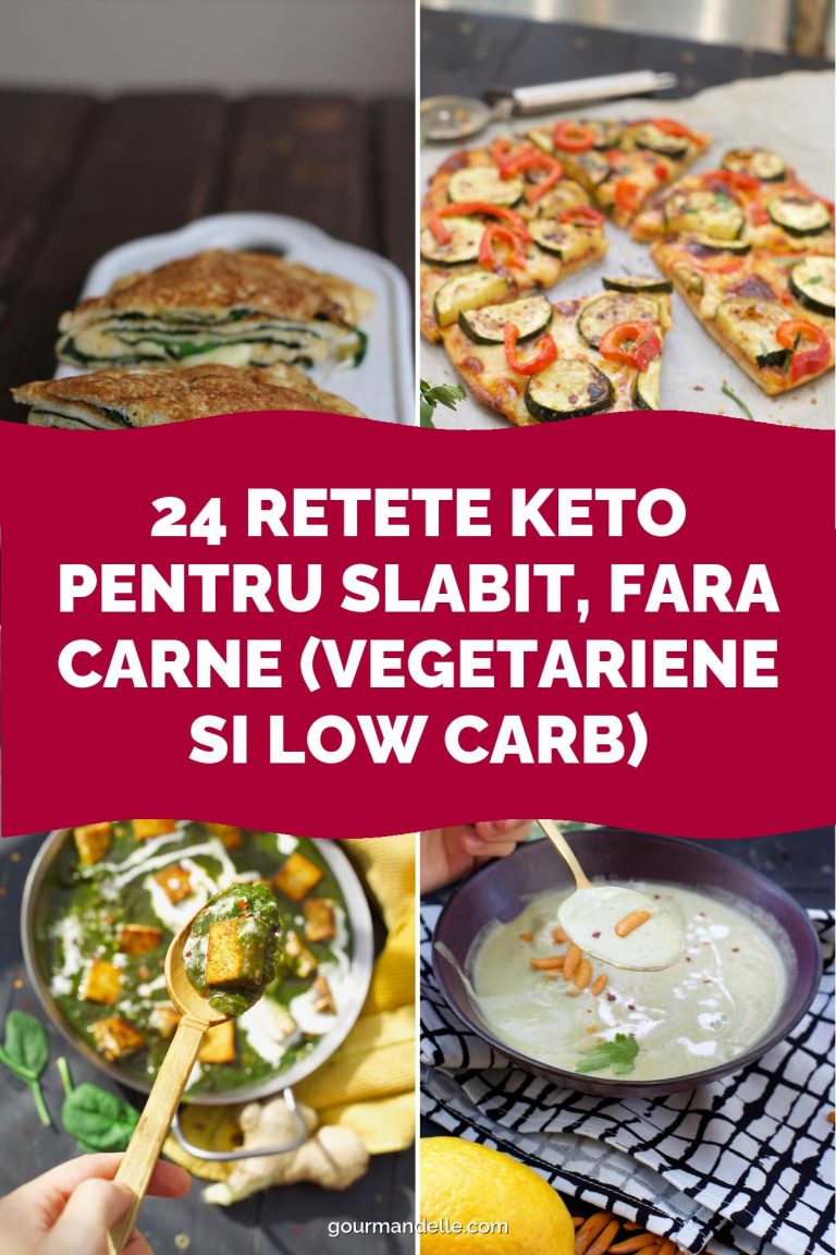 24 Retete Keto pentru Slabit, Fara Carne (Vegetariene si Low Carb)