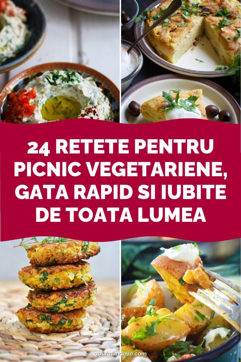 24 Retete pentru picnic vegetariene, gata rapid si iubite de toata lumea