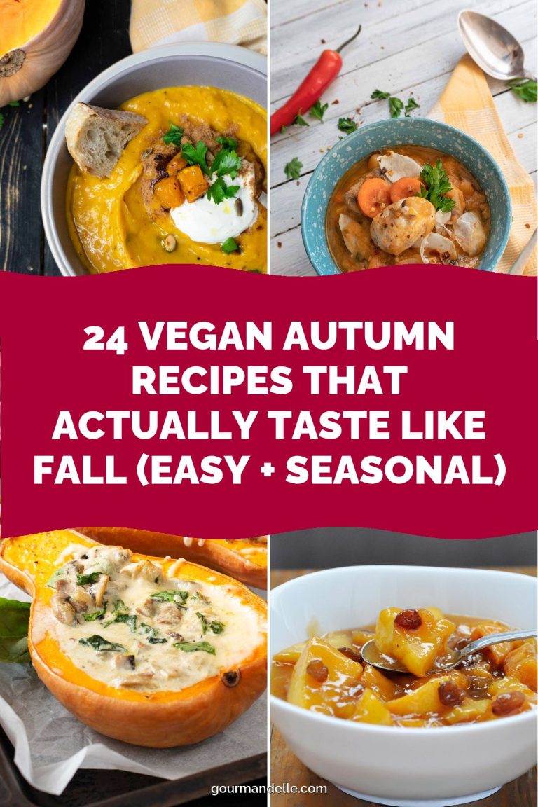 24 Vegan Autumn Recipes That Actually Taste Like Fall (Easy + Seasonal)