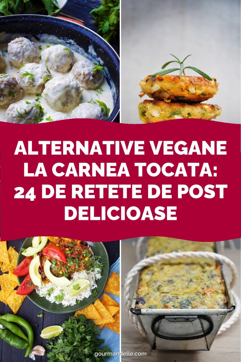 Alternative Vegane la Carnea Tocata: 24 de Retete de Post Delicioase
