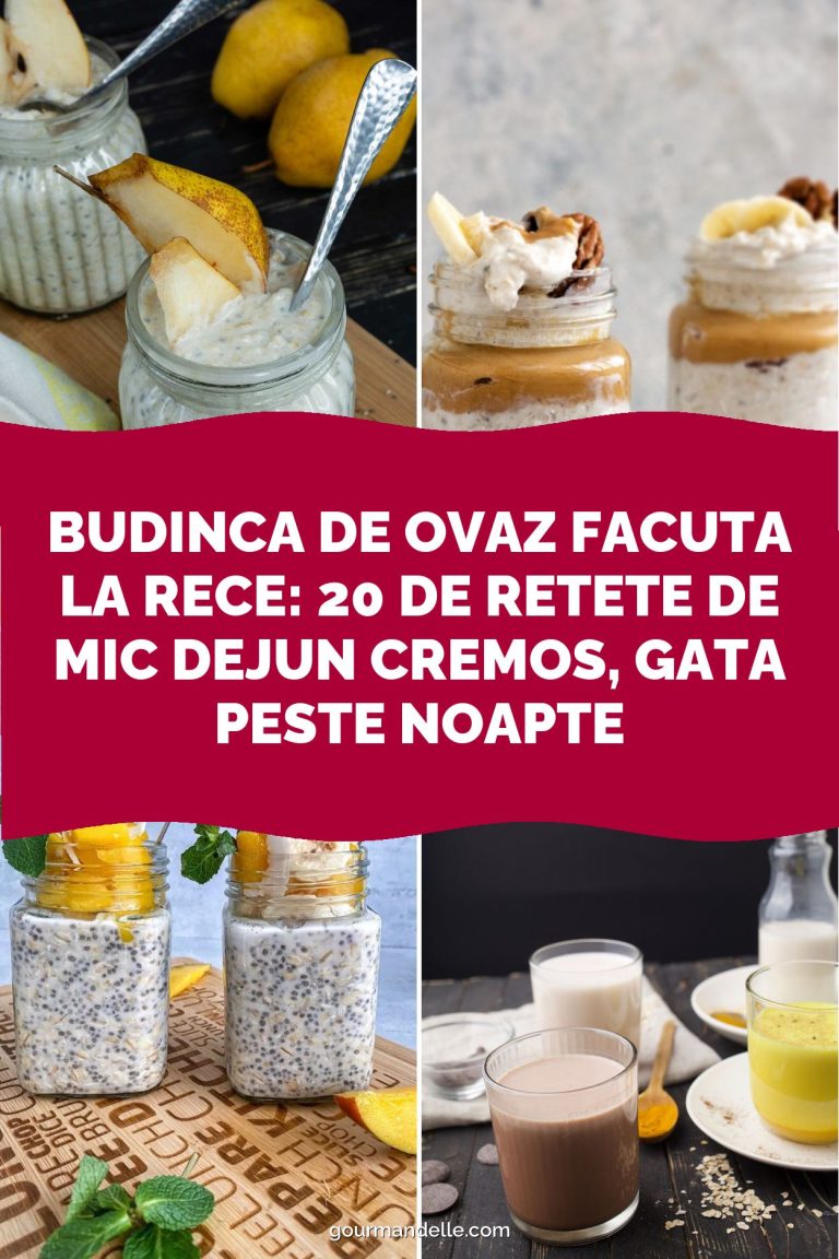 Budinca de ovaz facuta la rece: 20 de retete de mic dejun cremos, gata peste noapte