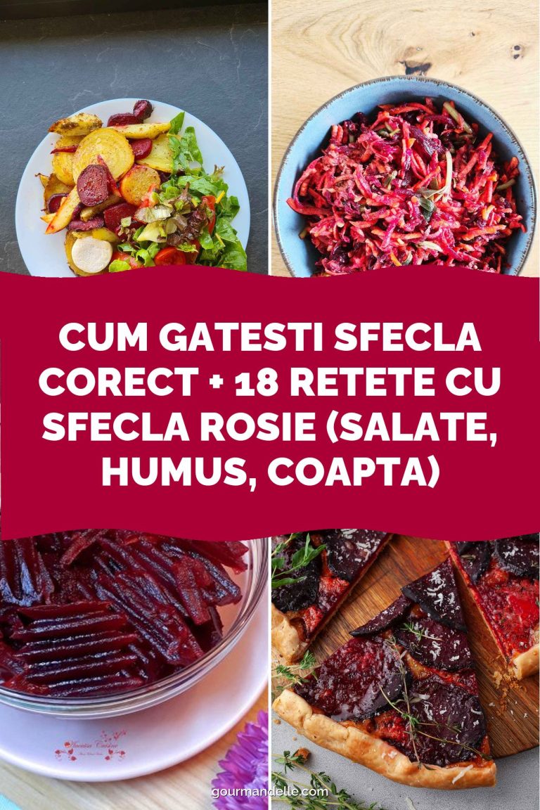 Cum gatesti sfecla corect + 18 retete cu sfecla rosie (salate, humus, coapta)