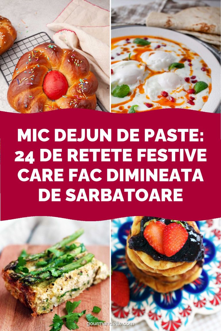 Mic dejun de Paste: 24 de retete festive care fac dimineata de sarbatoare