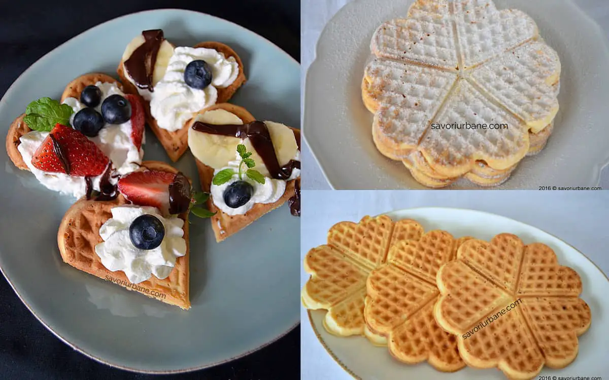 Vafe simple de casa (gaufres)