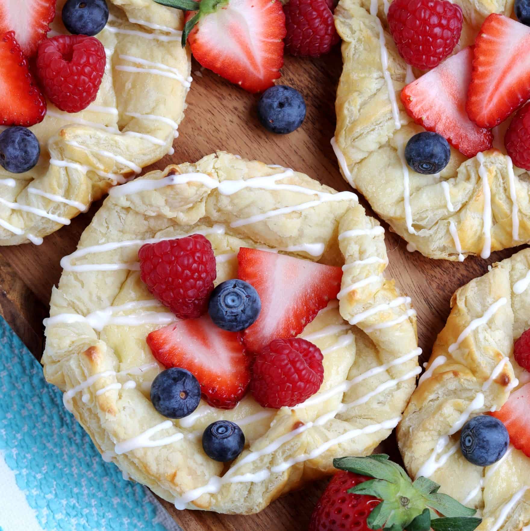 Vegan Cream Cheese Danish