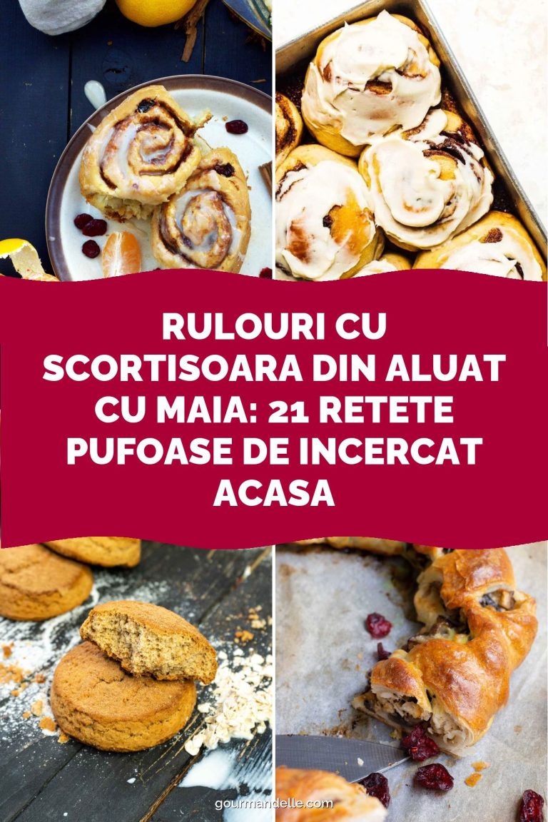 Rulouri cu scortisoara din aluat cu maia: 21 retete pufoase de incercat acasa
