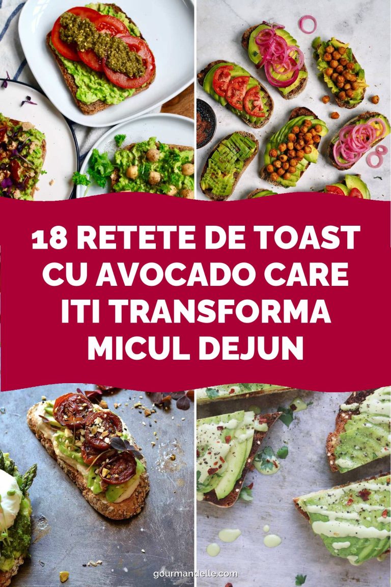 18 Retete de Toast cu Avocado care iti Transforma Micul Dejun
