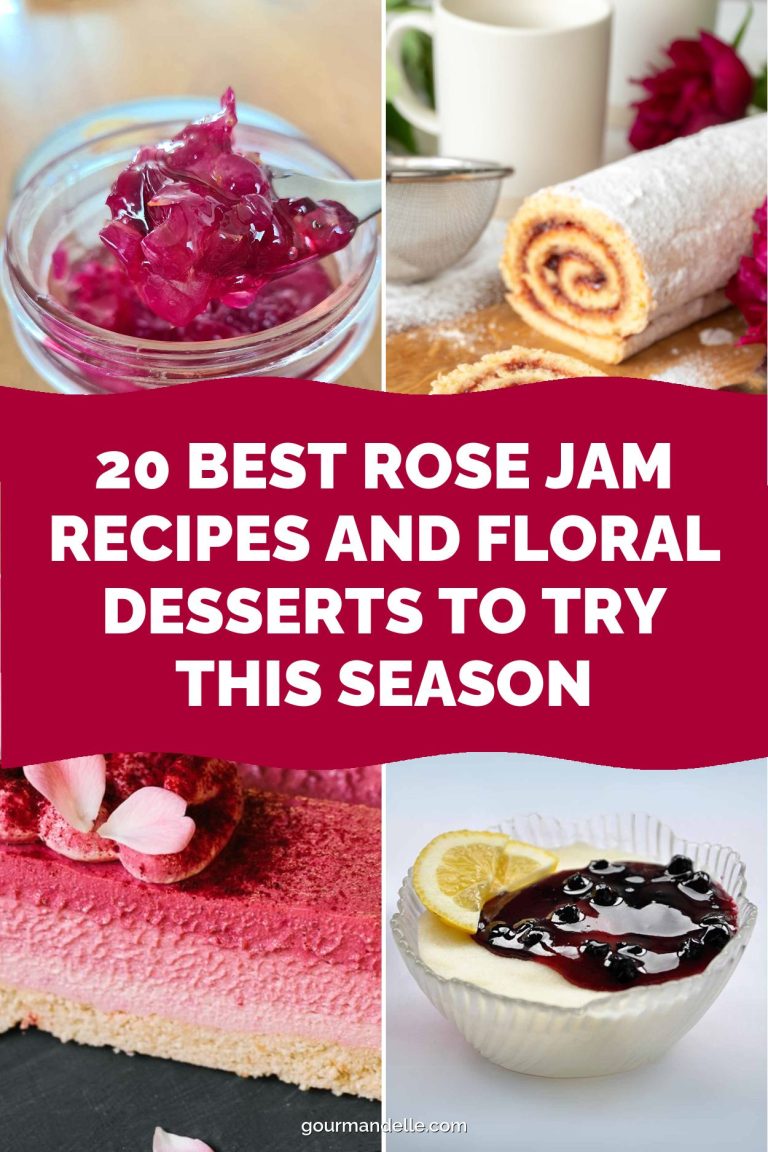 20 Best Rose Jam Recipes and Floral Desserts to Try This Season