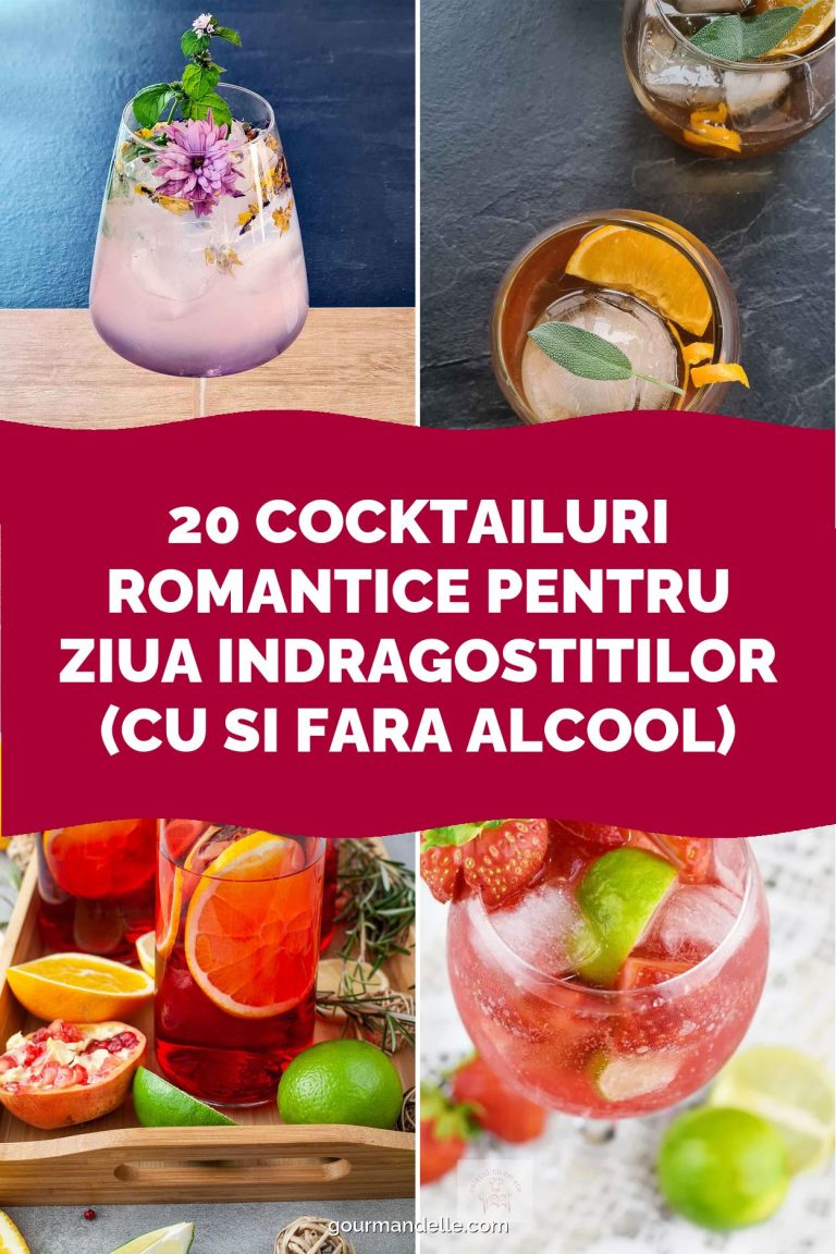 20 Cocktailuri romantice pentru Ziua Indragostitilor (cu si fara alcool)