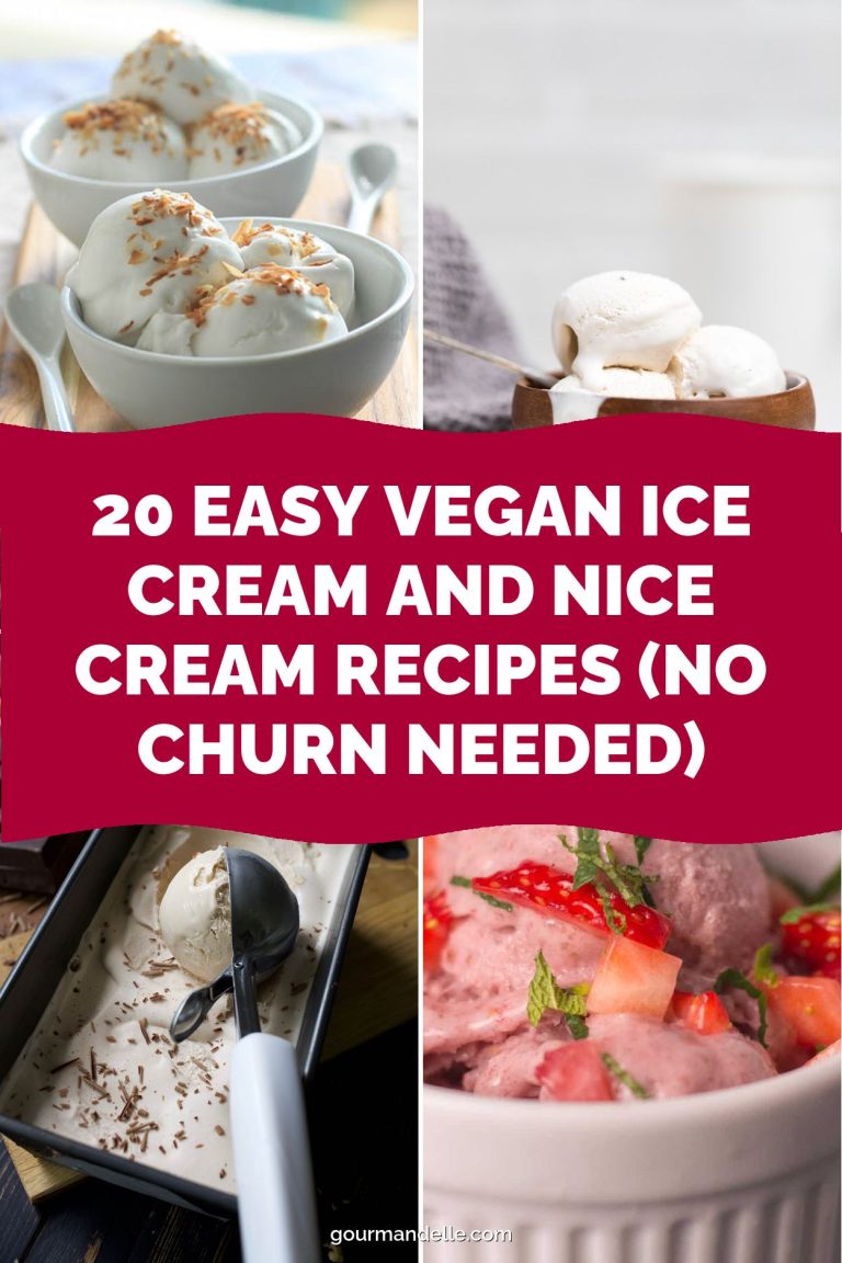 20 Easy Vegan Ice Cream and Nice Cream Recipes (No Churn Needed)
