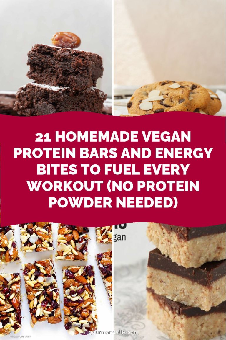 21 Homemade Vegan Protein Bars and Energy Bites to Fuel Every Workout (No Protein Powder Needed)