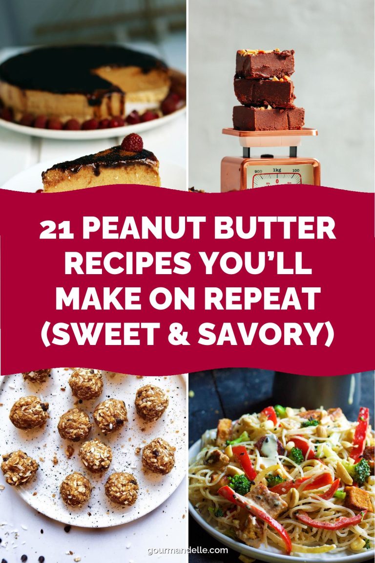 21 Peanut Butter Recipes You’ll Make on Repeat (Sweet & Savory)