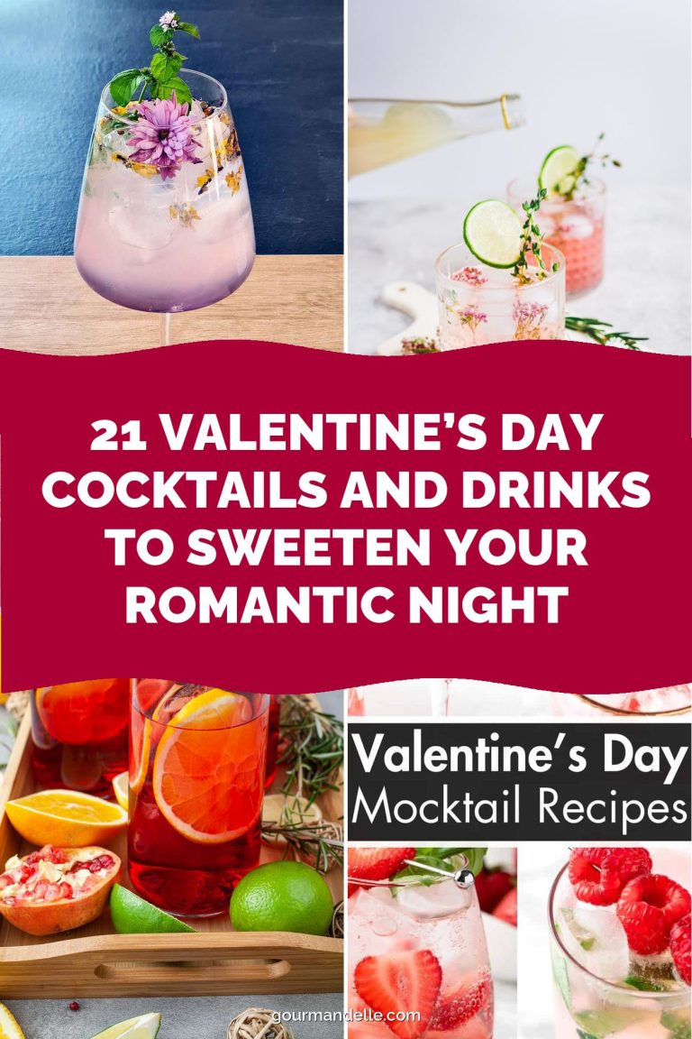 21 Valentine’s Day Cocktails and Drinks to Sweeten Your Romantic Night