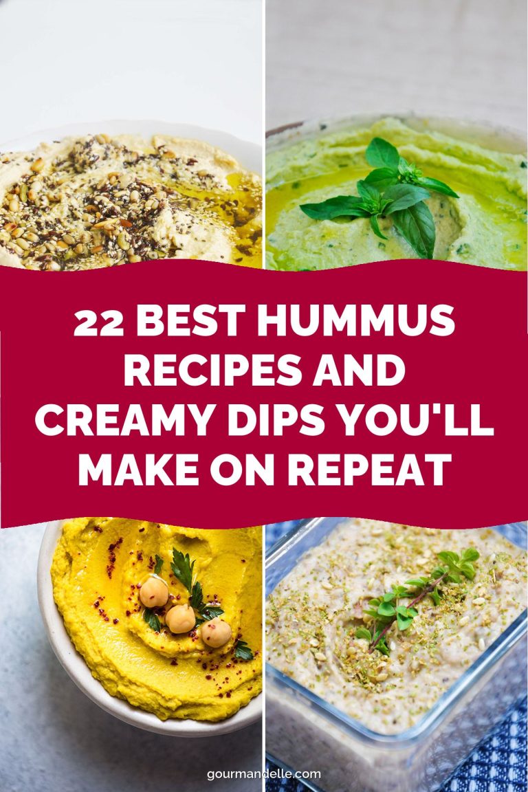 22 Best Hummus Recipes and Creamy Dips You'll Make on Repeat