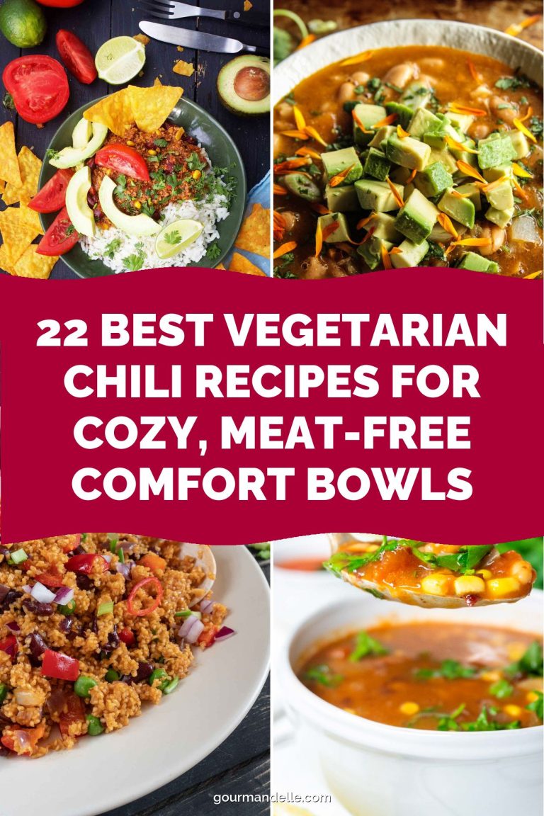 22 Best Vegetarian Chili Recipes for Cozy, Meat-Free Comfort Bowls