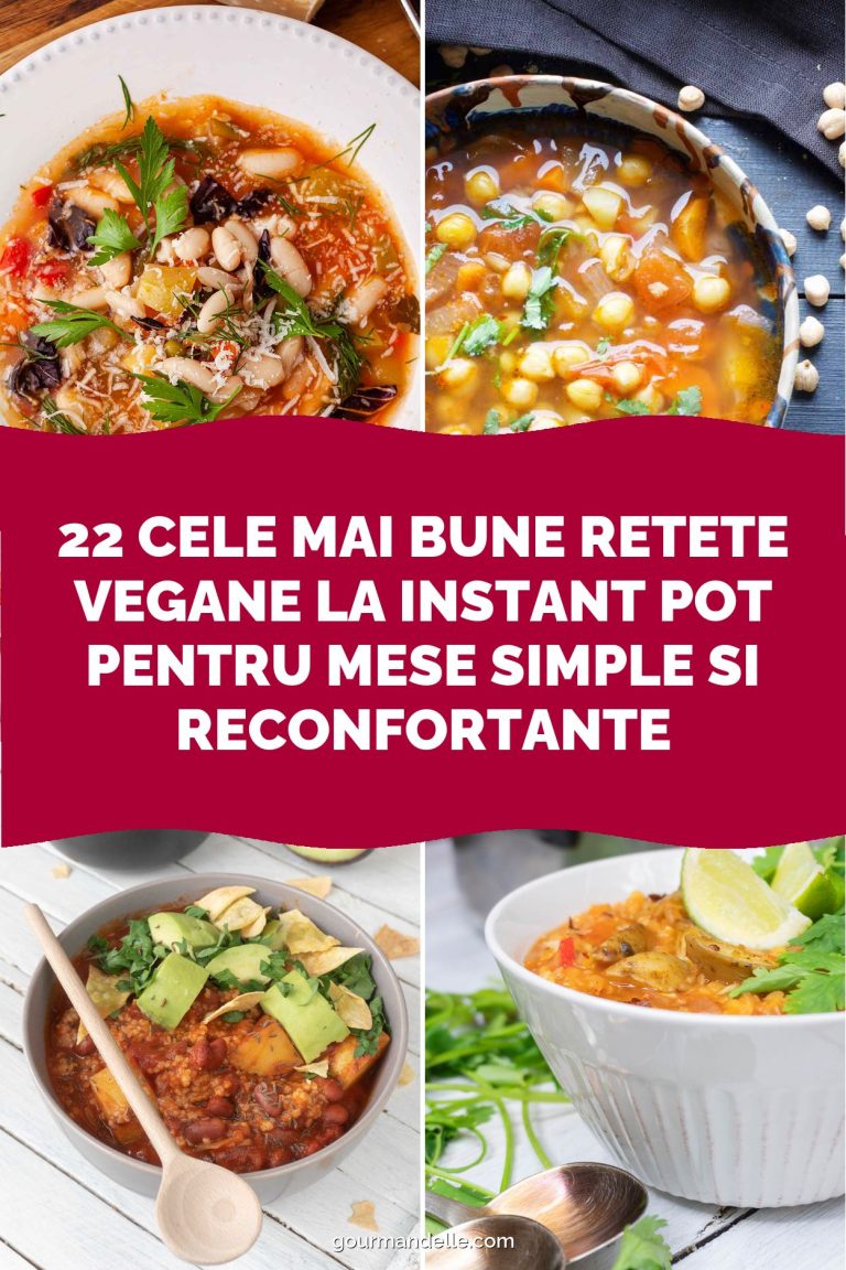 22 cele mai bune retete vegane la Instant Pot pentru mese simple si reconfortante