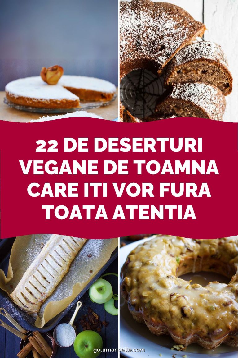 22 de deserturi vegane de toamna care iti vor fura toata atentia