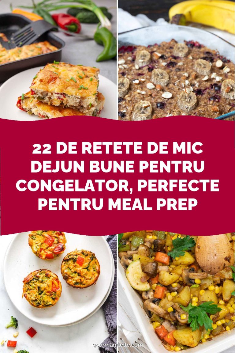 22 de retete de mic dejun bune pentru congelator, perfecte pentru meal prep