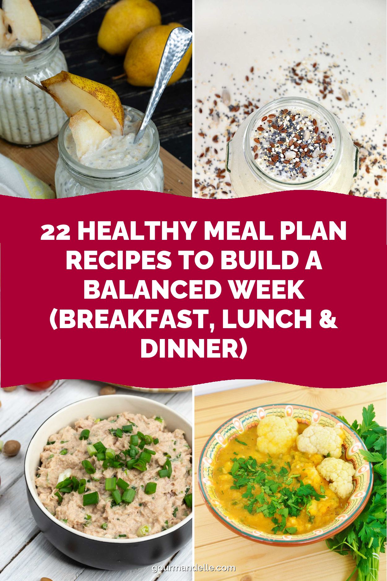 22 Healthy Meal Plan Recipes to Build a Balanced Week (Breakfast, Lunch & Dinner)