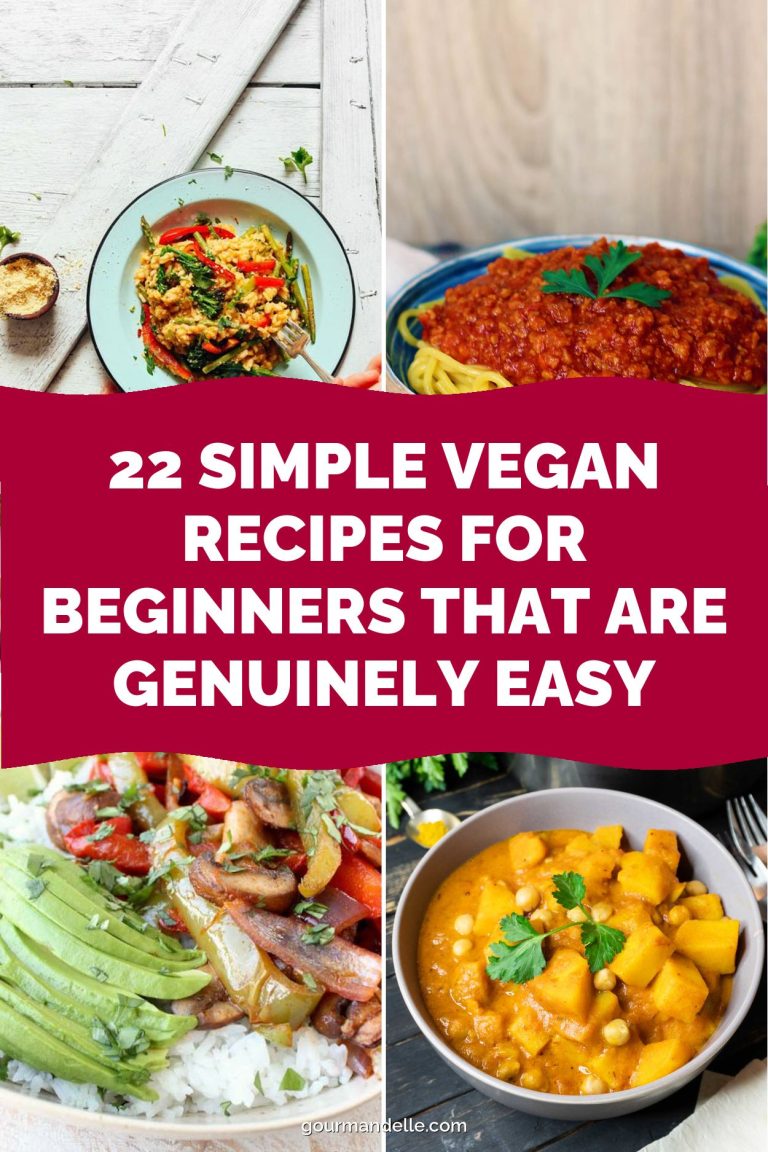 22 Simple Vegan Recipes for Beginners That Are Genuinely Easy