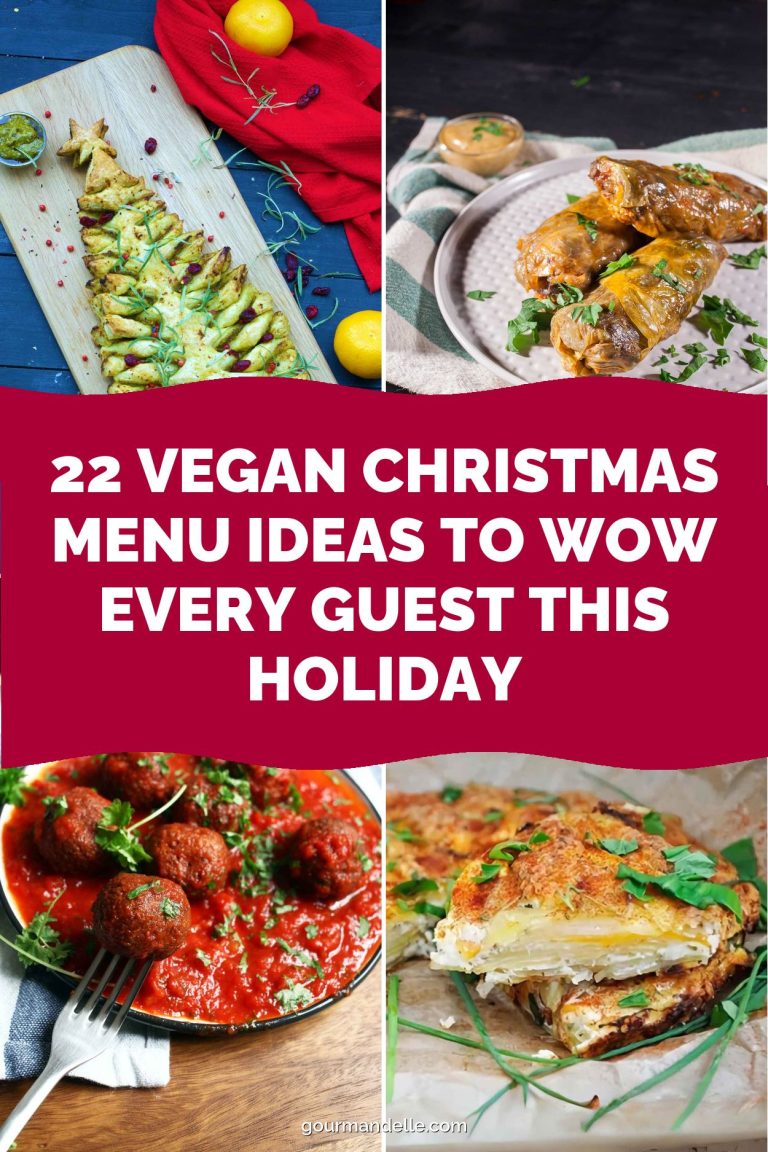 22 Vegan Christmas Menu Ideas to Wow Every Guest This Holiday