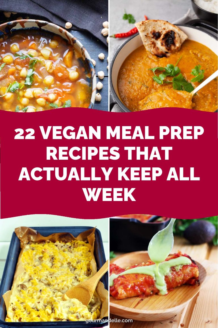 22 Vegan Meal Prep Recipes That Actually Keep All Week