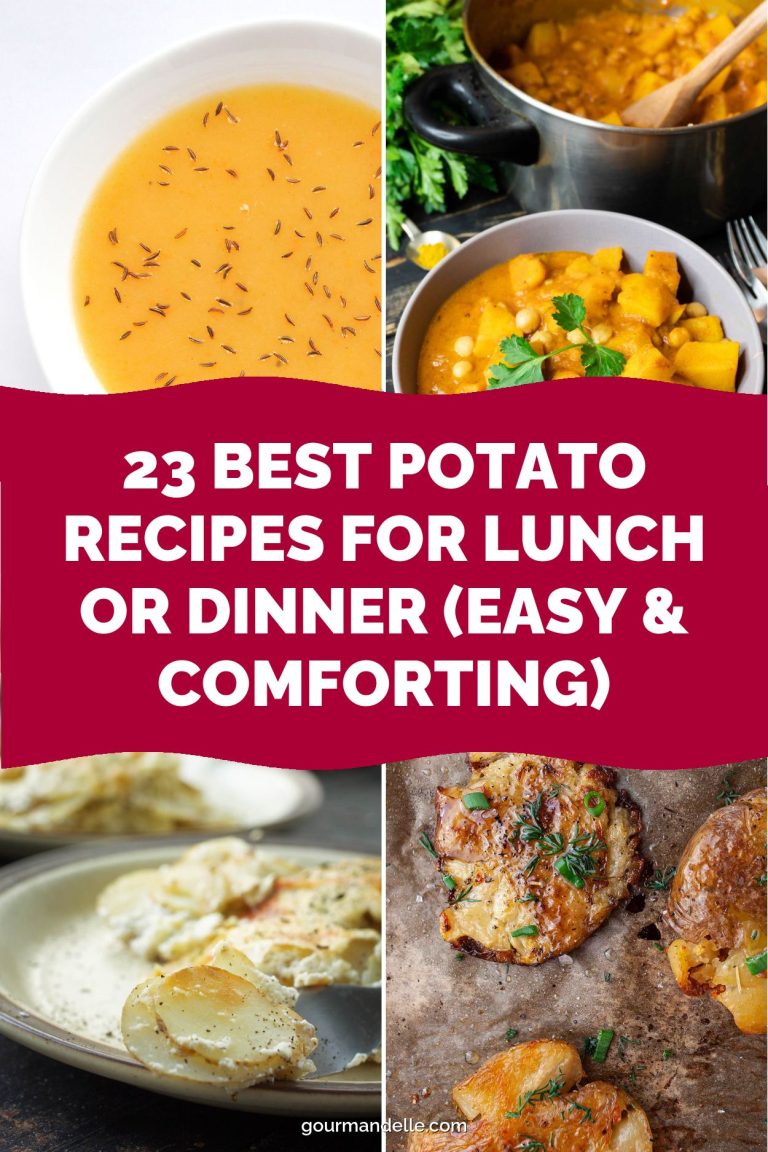 23 Best Potato Recipes for Lunch or Dinner (Easy & Comforting)