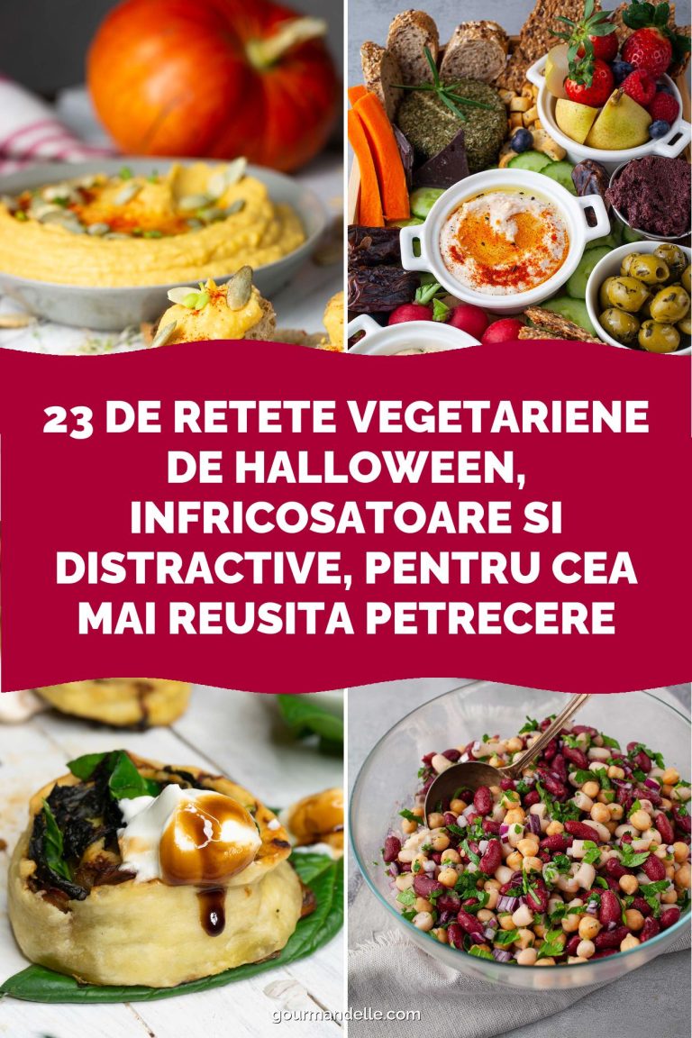 23 de retete vegetariene de Halloween, infricosatoare si distractive, pentru cea mai reusita petrecere