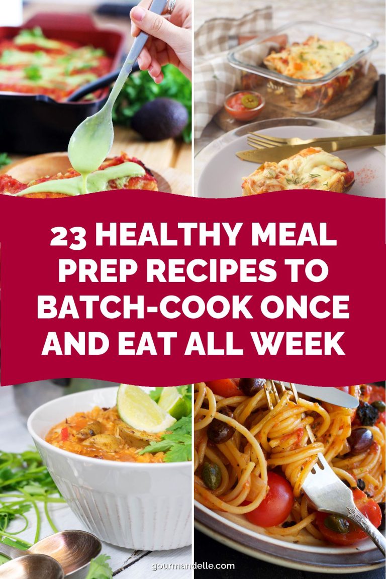 23 Healthy Meal Prep Recipes to Batch-Cook Once and Eat All Week