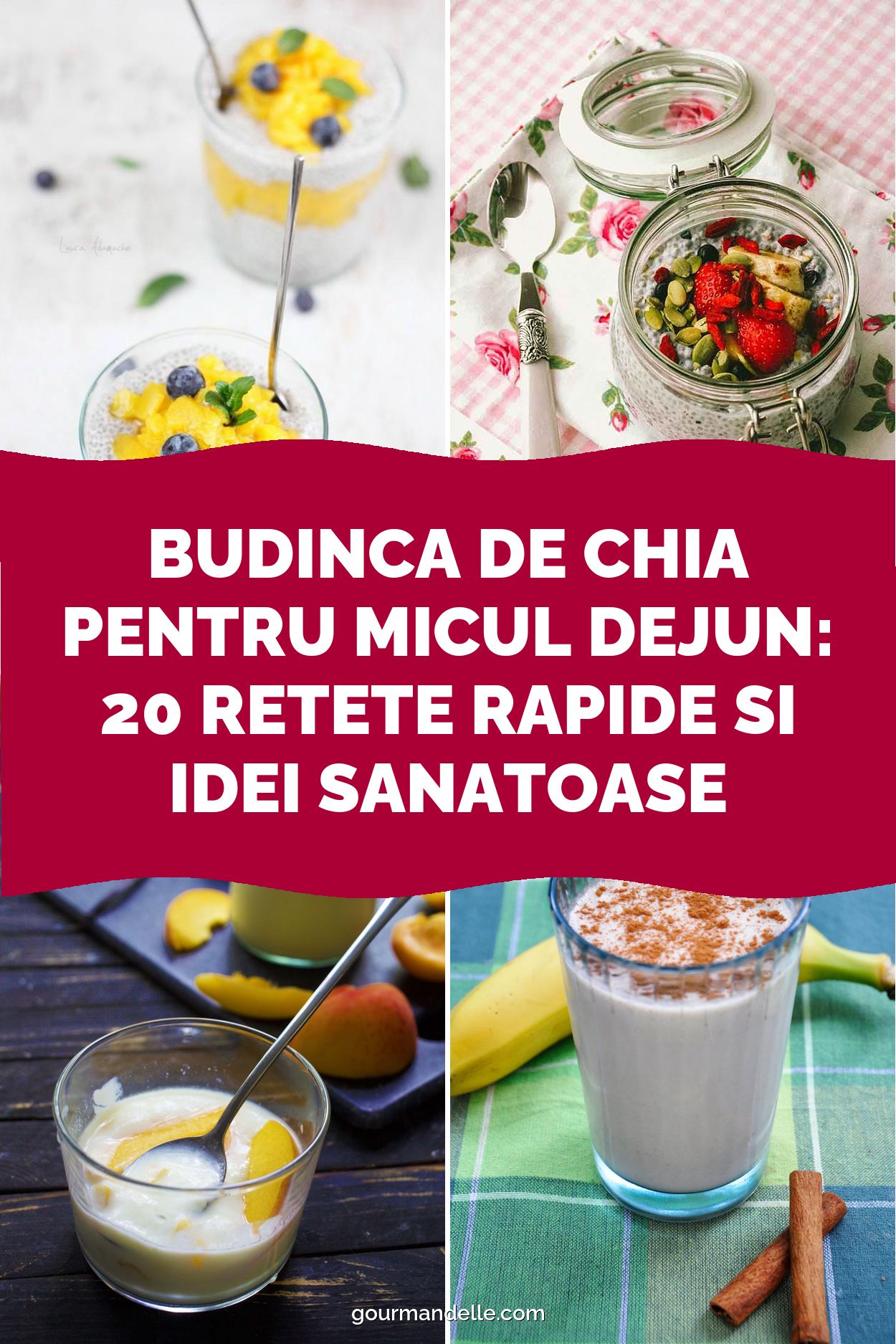 Budinca de Chia pentru Micul Dejun: 20 Retete Rapide si Idei Sanatoase