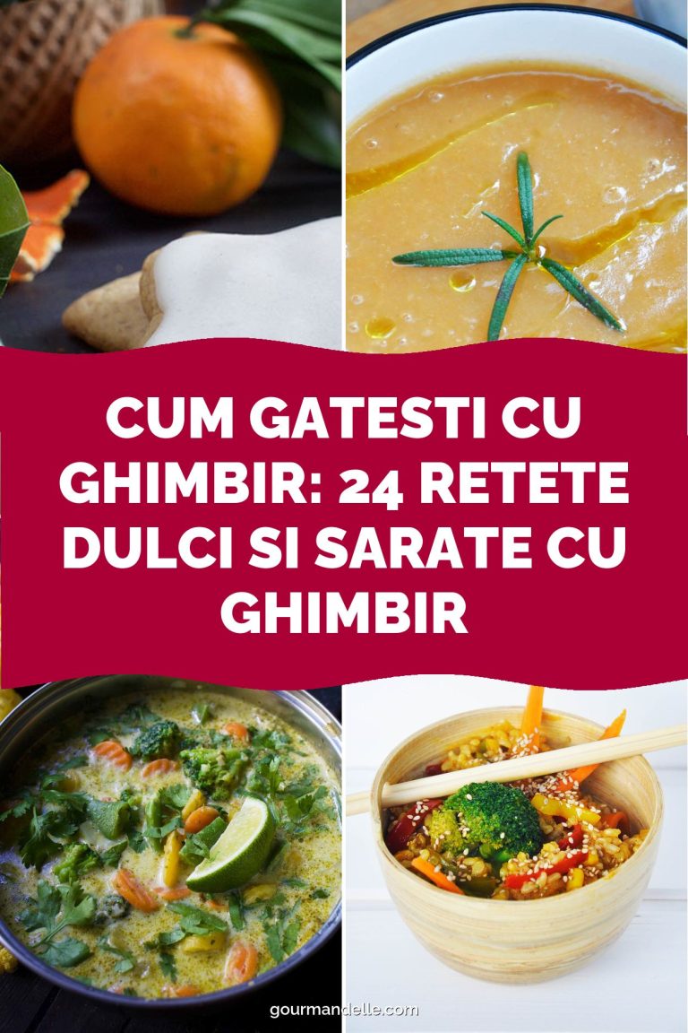 Cum gatesti cu ghimbir: 24 retete dulci si sarate cu ghimbir