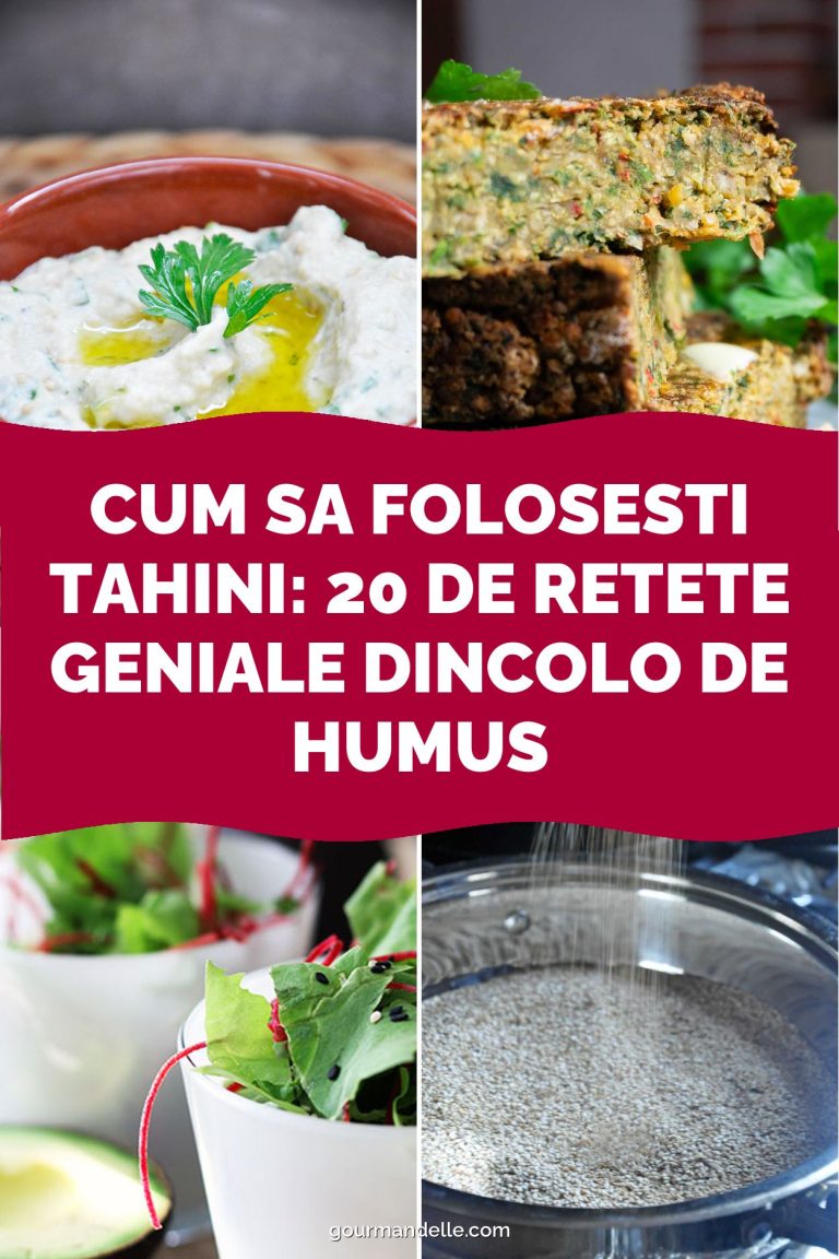 Cum sa folosesti tahini: 20 de retete geniale dincolo de humus