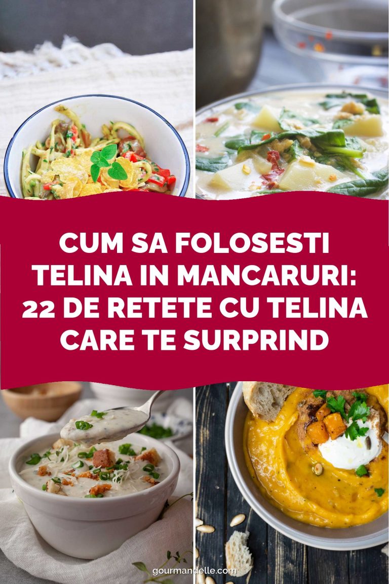 Cum sa folosesti telina in mancaruri: 22 de retete cu telina care te surprind