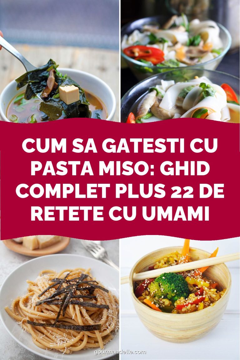 Cum sa gatesti cu pasta miso: ghid complet plus 22 de retete cu umami