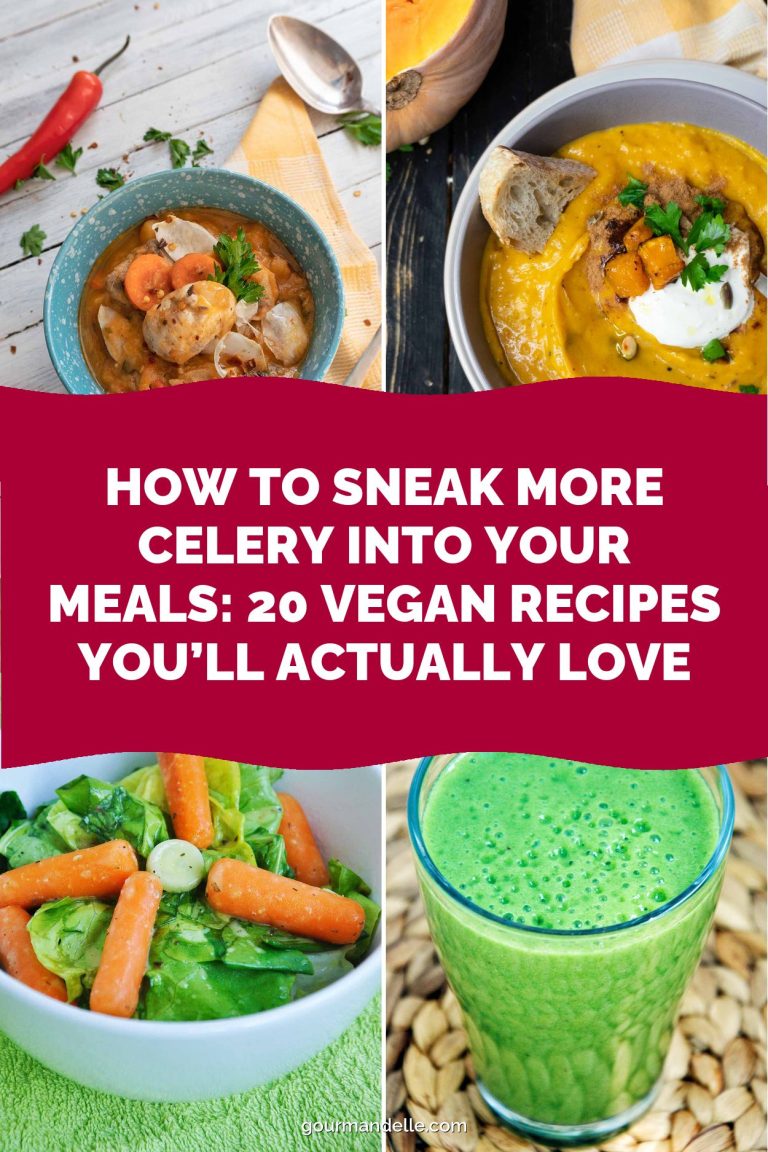 How to Sneak More Celery Into Your Meals: 20 Vegan Recipes You’ll Actually Love