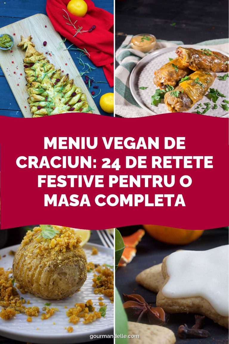 Meniu vegan de Craciun: 24 de retete festive pentru o masa completa